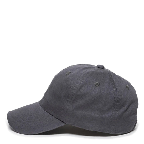 Outdoor Cap BCT-662 Brushed Cotton Twill Unstructured Solid Panel Hat Unisex Accessories Hats & Caps