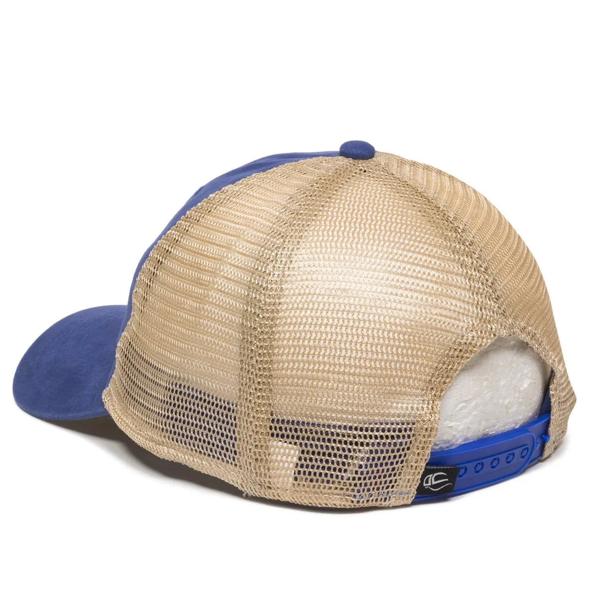 Outdoor Cap PWT-200M Tea-Stained Unstructured Trucker Hat Unisex Accessories Hats & Caps