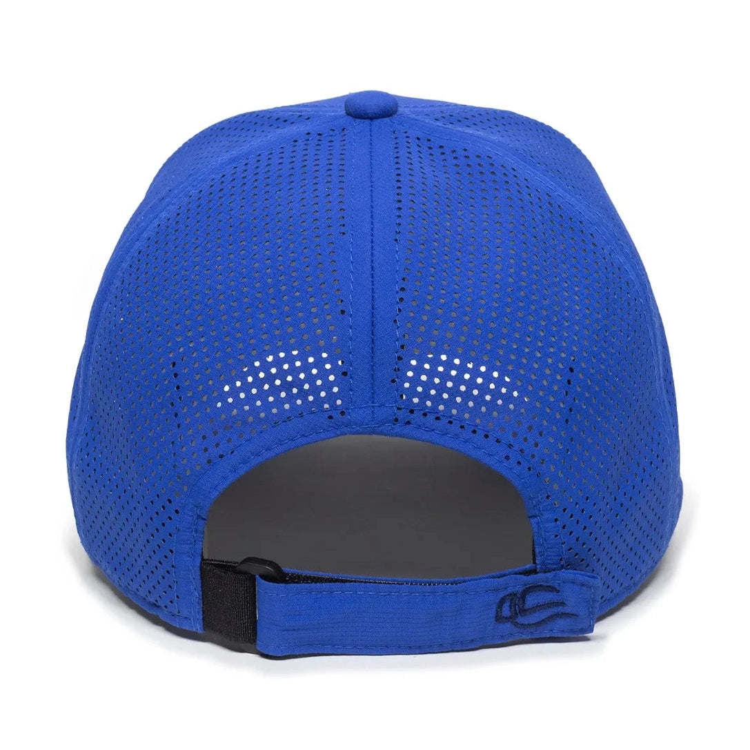 Outdoor Cap OC803 Perforated Structured Solid Back Hat-2