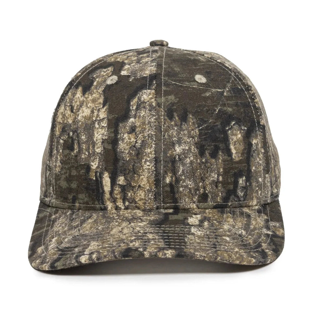 Outdoor Cap OC871CAMO Canvas Camo Structured Solid Panel Hat-3