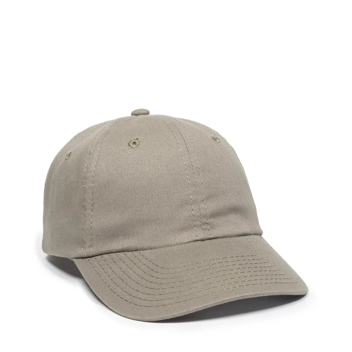 Outdoor Cap BCT-662 Brushed Cotton Twill Unstructured Solid Panel Hat Unisex Accessories Hats & Caps