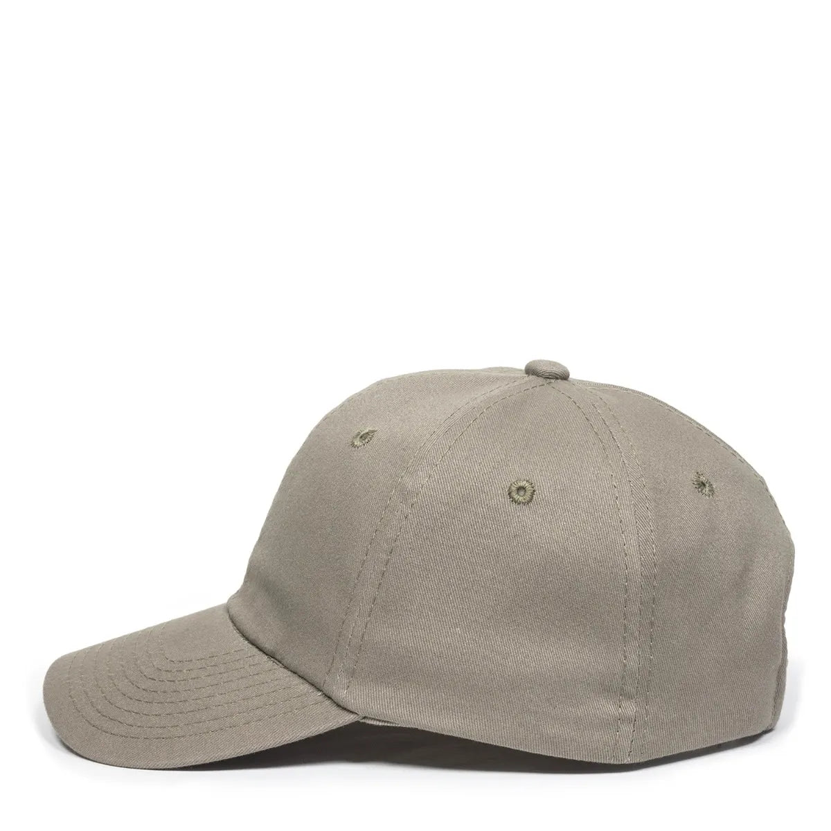 Outdoor Cap BCT-662 Brushed Cotton Twill Unstructured Solid Panel Hat Unisex Accessories Hats & Caps