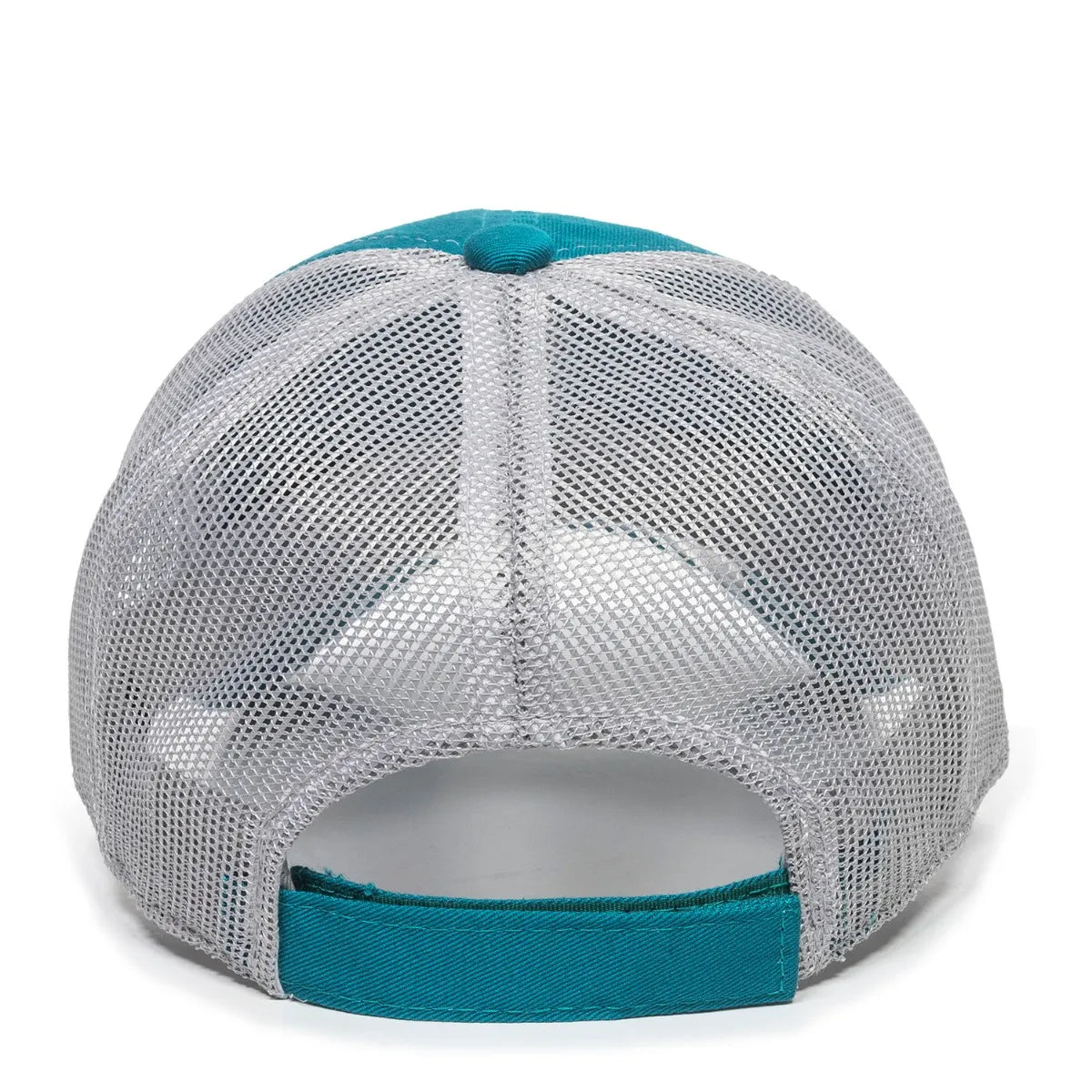 Outdoor Cap FWT-130L Garment Washed Cotton Twill Unstructured Trucker Hat Unisex Accessories Hats & Caps