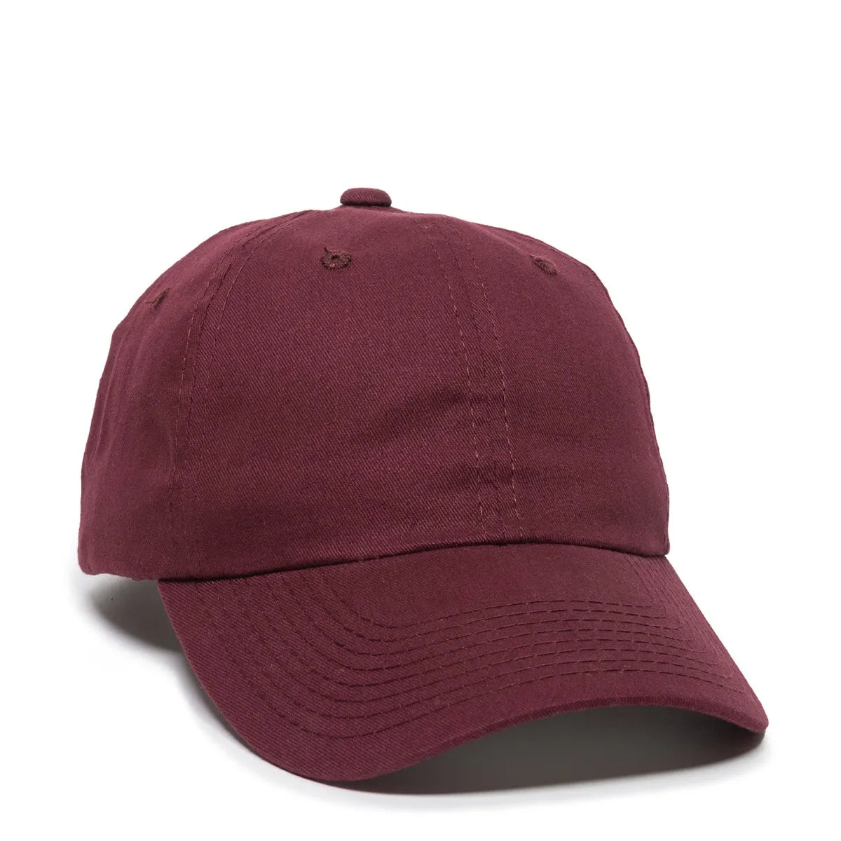 Outdoor Cap BCT-662 Brushed Cotton Twill Unstructured Solid Panel Hat Unisex Accessories Hats & Caps