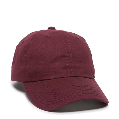 Outdoor Cap BCT-662 Brushed Cotton Twill Unstructured Solid Panel Hat Unisex Accessories Hats & Caps