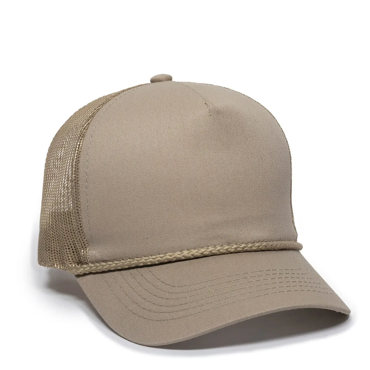 Outdoor Cap GL-155 Visor with Cord Structured Trucker Hat Unisex Accessories Hats & Caps