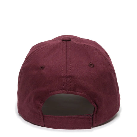 Outdoor Cap BCT-662 Brushed Cotton Twill Unstructured Solid Panel Hat Unisex Accessories Hats & Caps