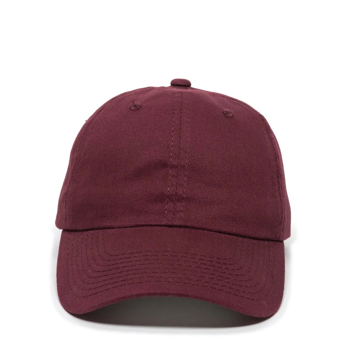 Outdoor Cap BCT-662 Brushed Cotton Twill Unstructured Solid Panel Hat Unisex Accessories Hats & Caps
