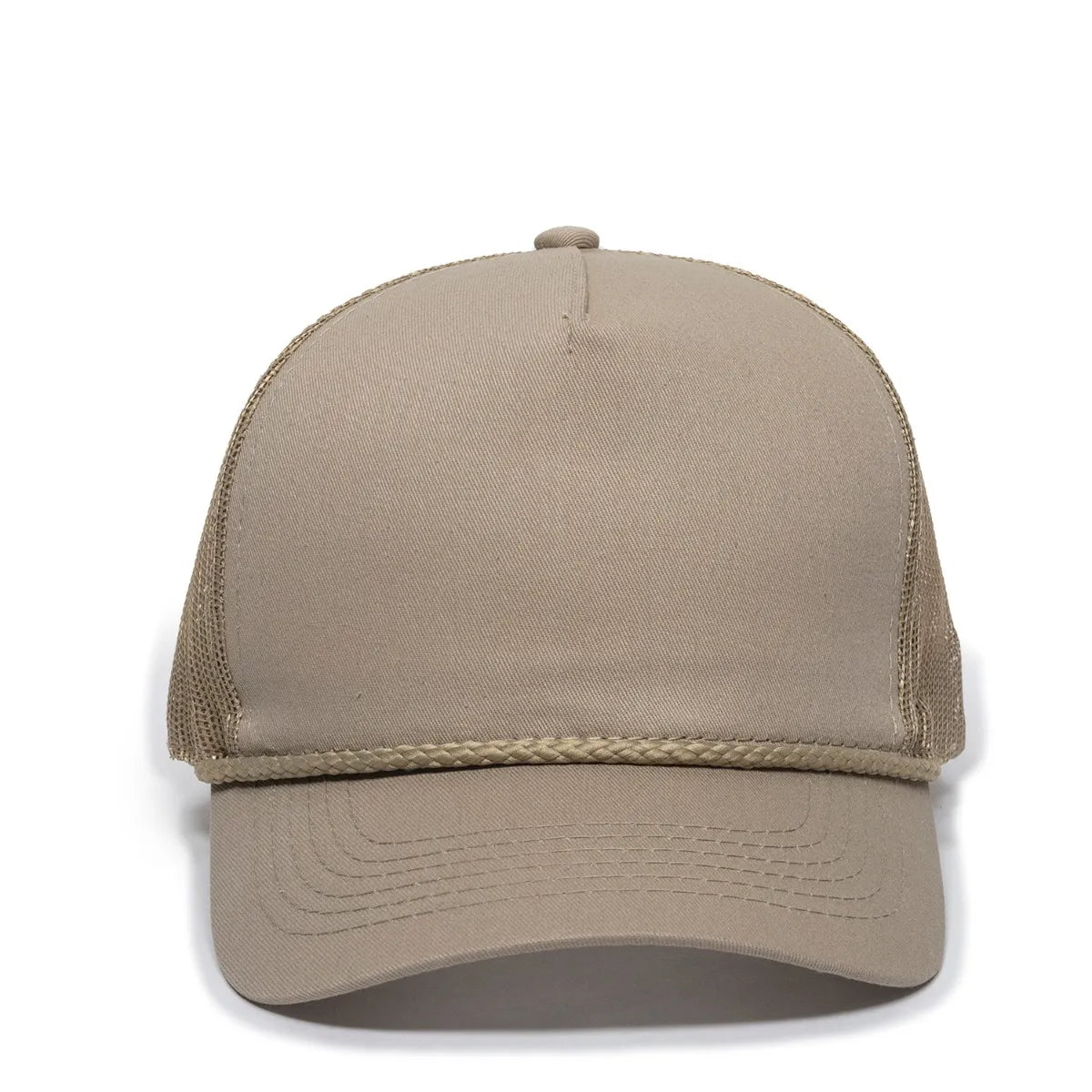 Outdoor Cap GL-155 Visor with Cord Structured Trucker Hat Unisex Accessories Hats & Caps