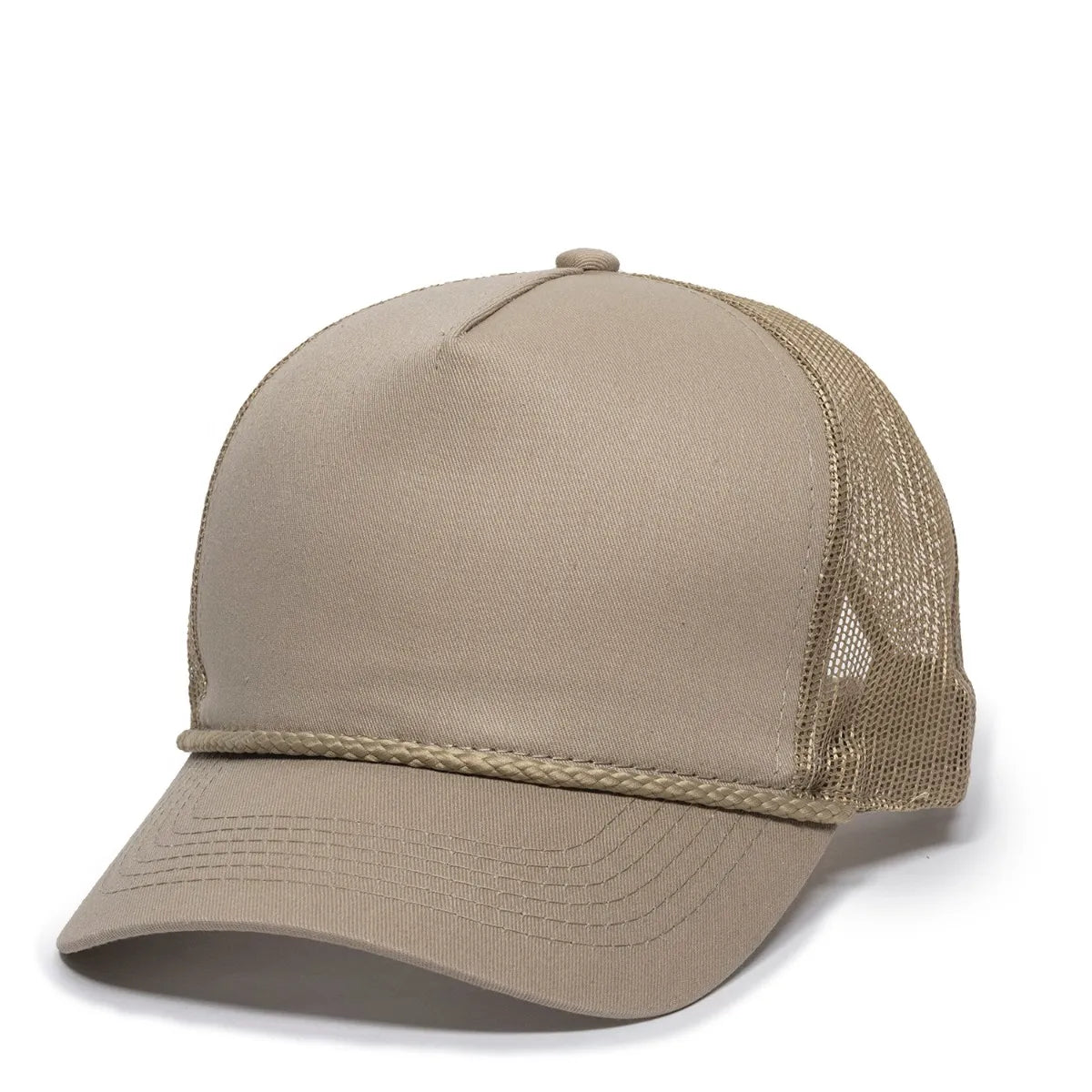 Outdoor Cap GL-155 Visor with Cord Structured Trucker Hat Unisex Accessories Hats & Caps