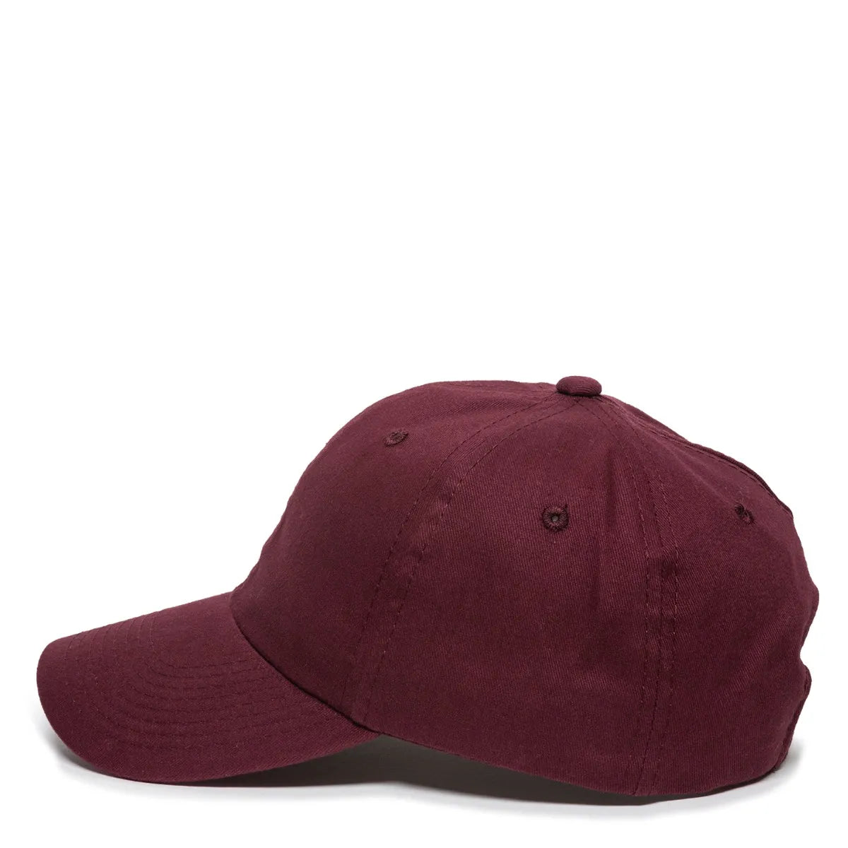 Outdoor Cap BCT-662 Brushed Cotton Twill Unstructured Solid Panel Hat Unisex Accessories Hats & Caps
