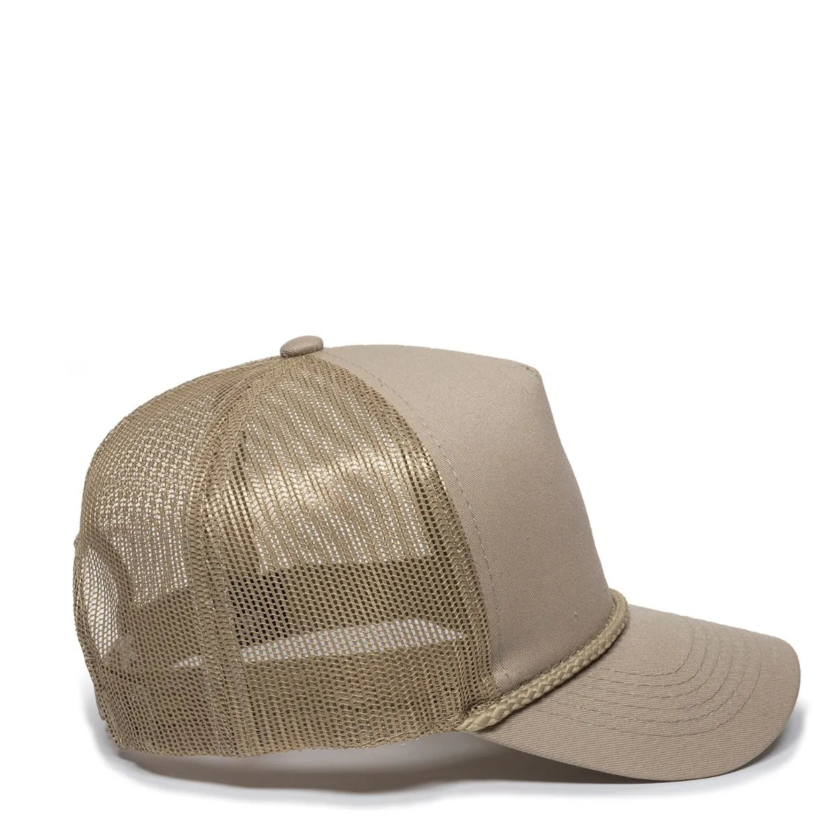 Outdoor Cap GL-155 Visor with Cord Structured Trucker Hat Unisex Accessories Hats & Caps