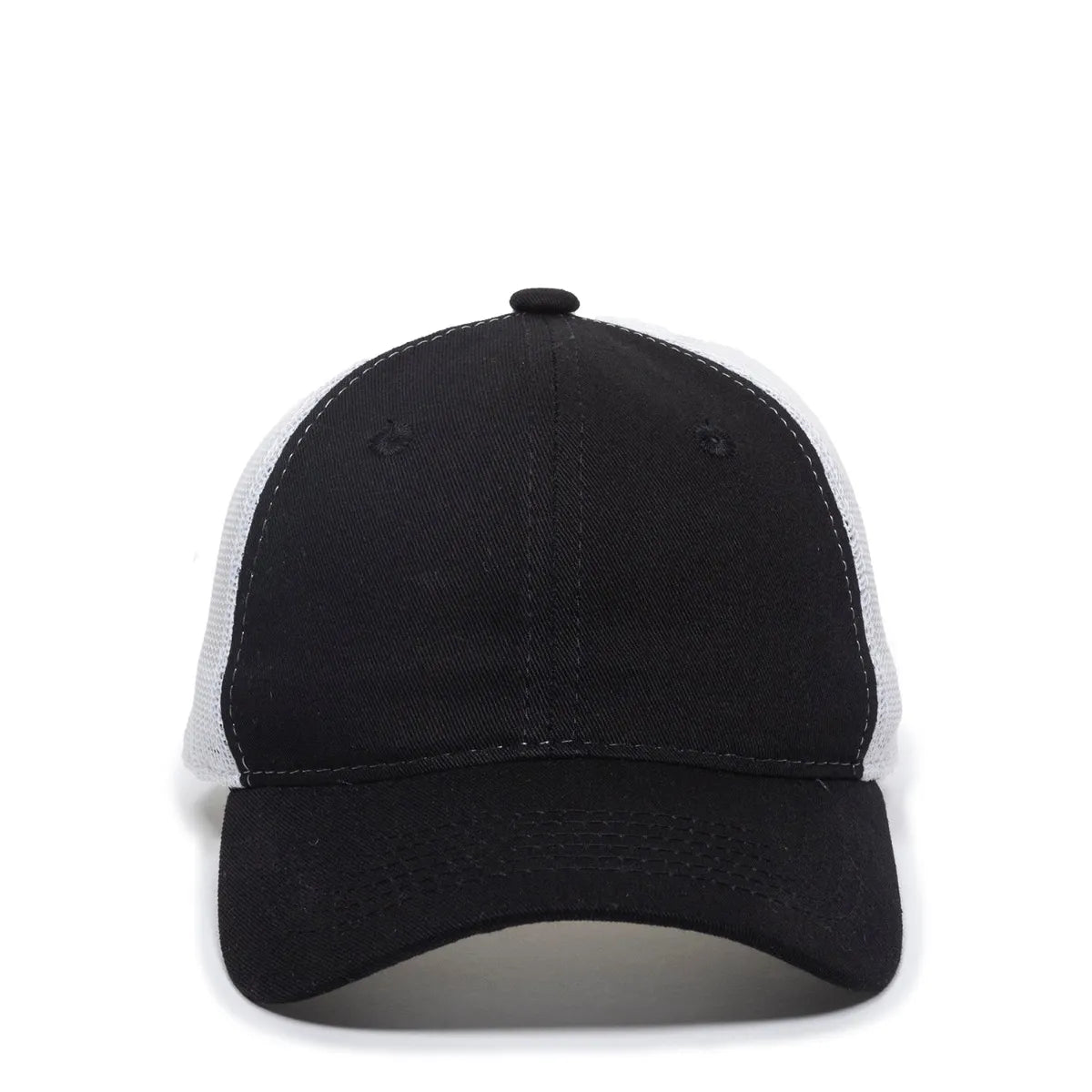 Outdoor Cap FWT-130L Garment Washed Cotton Twill Unstructured Trucker Hat Unisex Accessories Hats & Caps