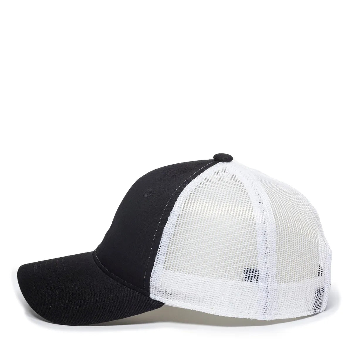 Outdoor Cap FWT-130L Garment Washed Cotton Twill Unstructured Trucker Hat Unisex Accessories Hats & Caps