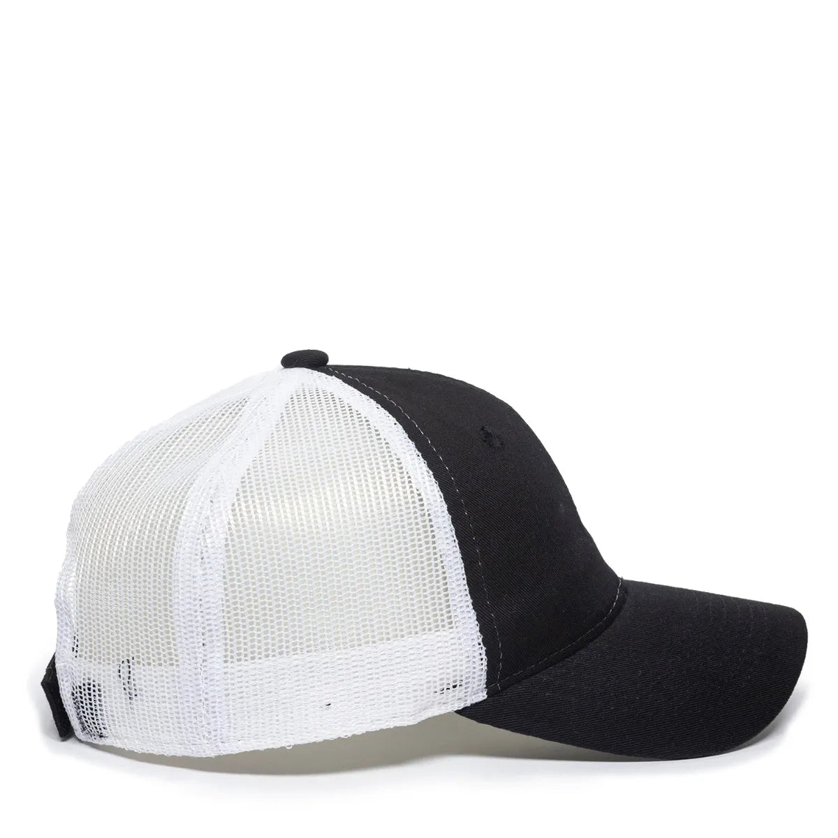 Outdoor Cap FWT-130L Garment Washed Cotton Twill Unstructured Trucker Hat Unisex Accessories Hats & Caps