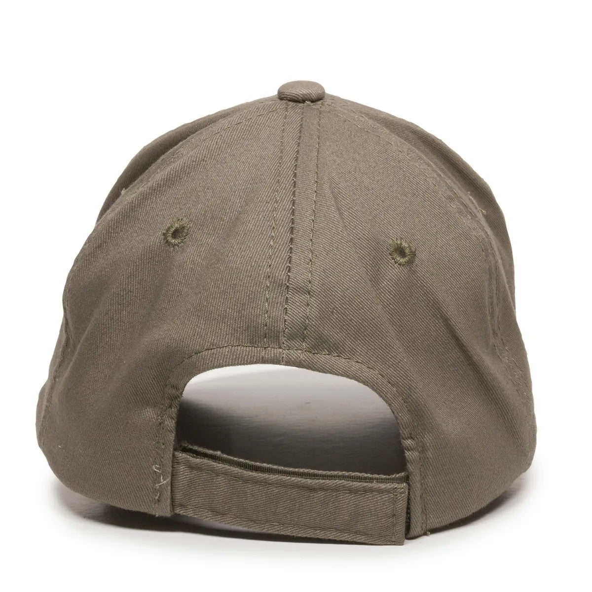 Outdoor Cap BCT-600 Brushed Twill Structured Solid Panel Hat Unisex Accessories Hats & Caps