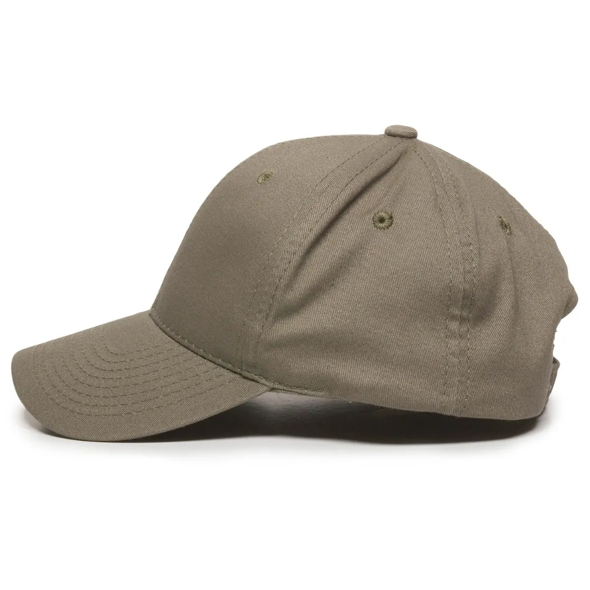 Outdoor Cap BCT-600 Brushed Twill Structured Solid Panel Hat Unisex Accessories Hats & Caps
