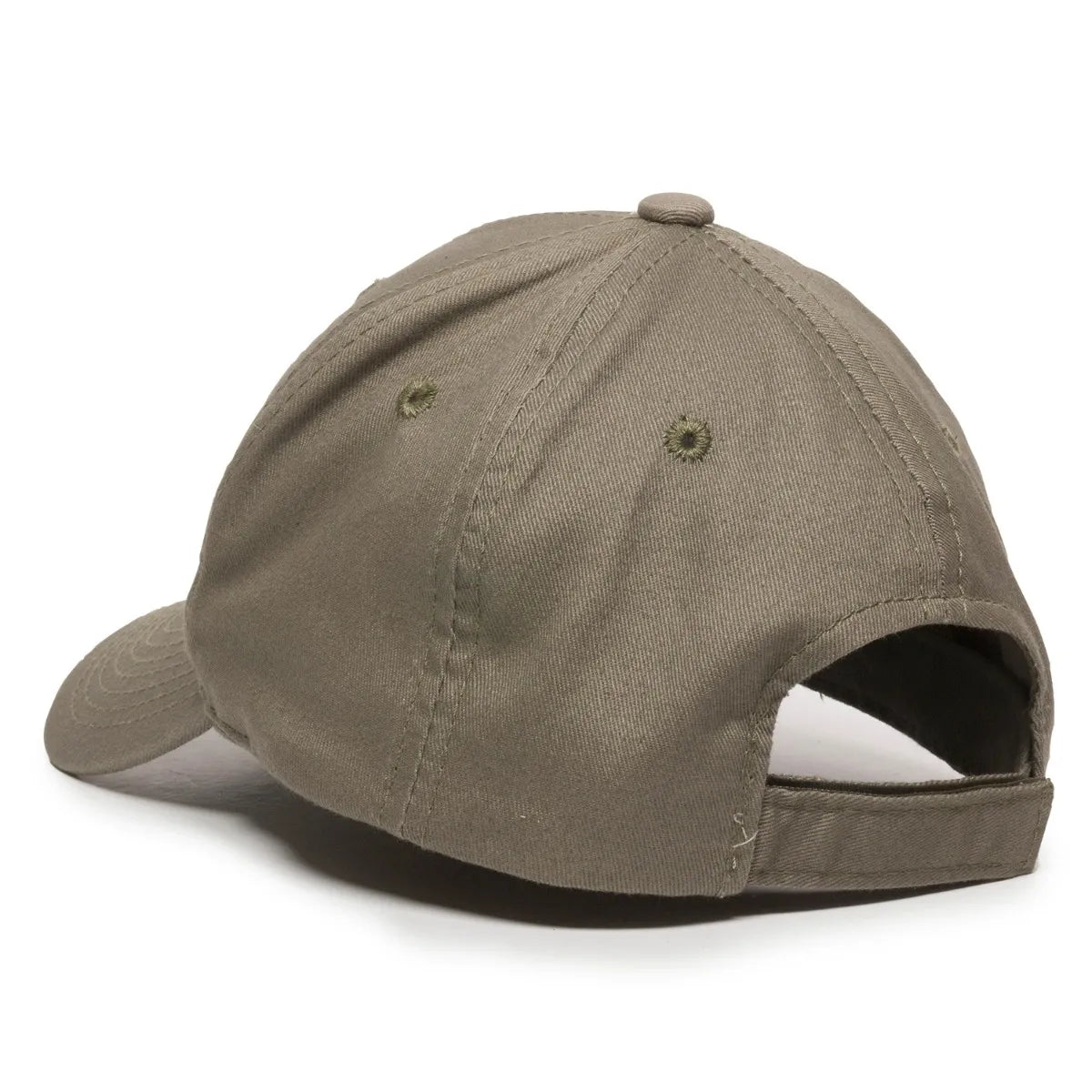 Outdoor Cap BCT-600 Brushed Twill Structured Solid Panel Hat Unisex Accessories Hats & Caps