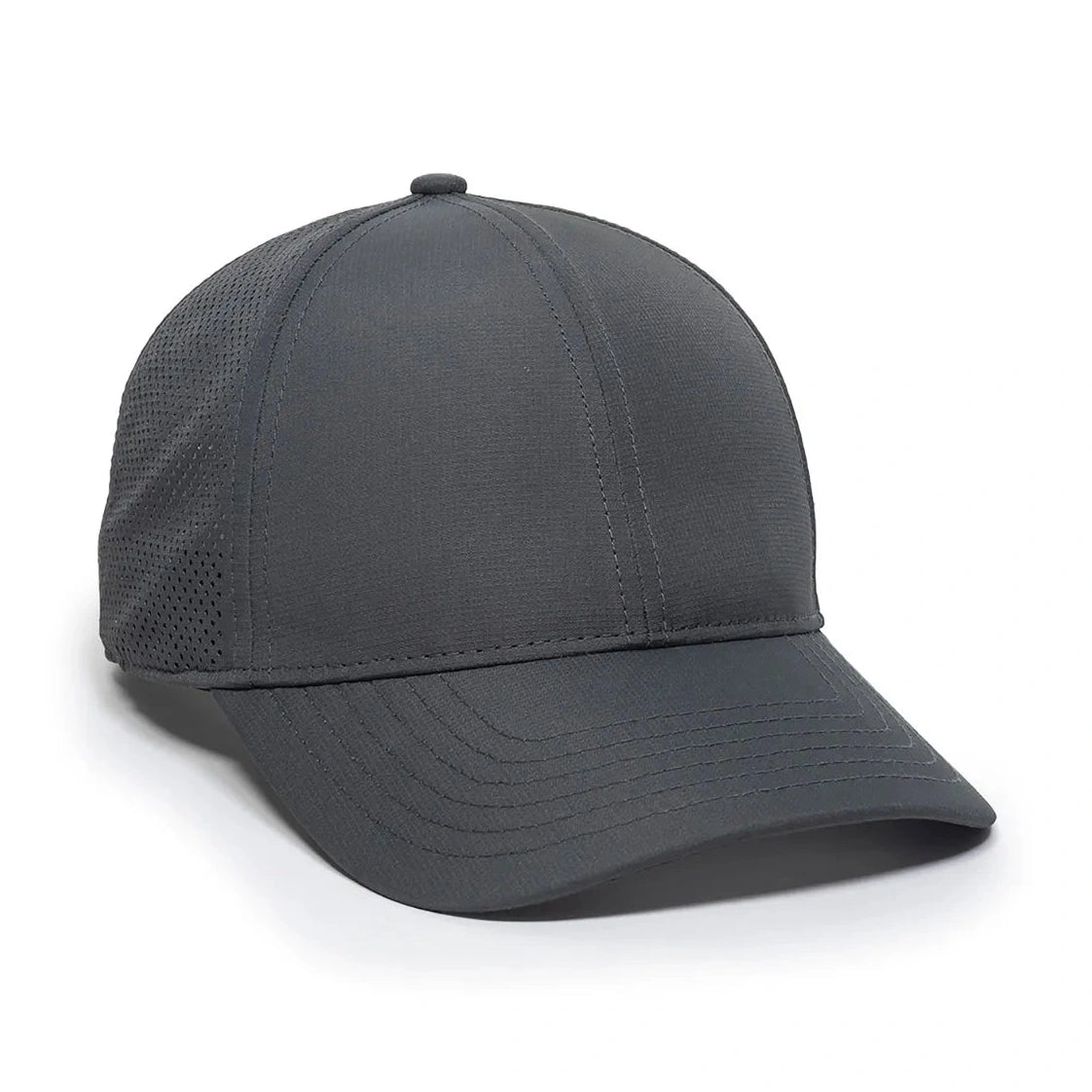 Outdoor Cap OC803 Perforated Structured Solid Back Hat-1