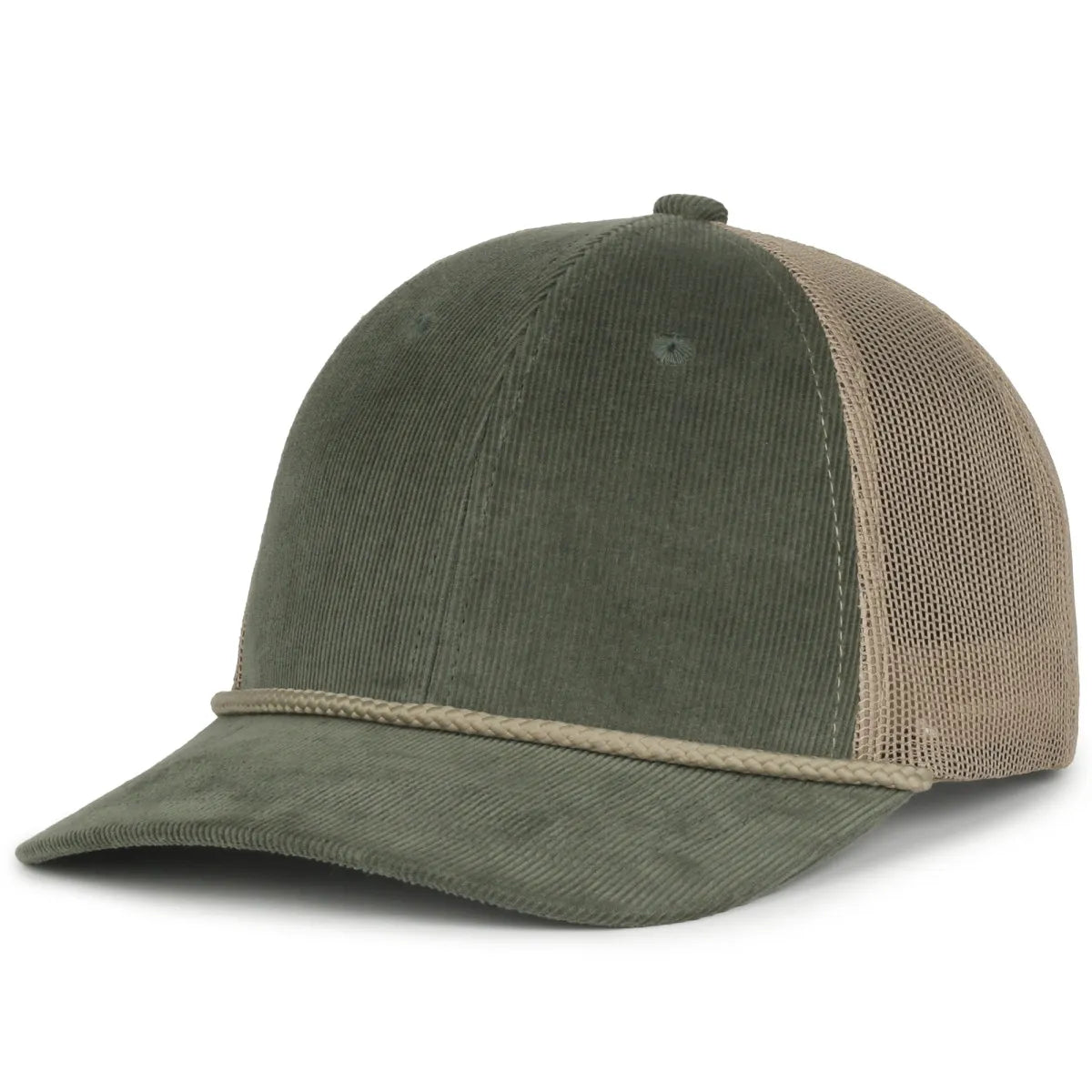 Outdoor Cap Corduroy Corded OCCORDM Structured Trucker Hat-8