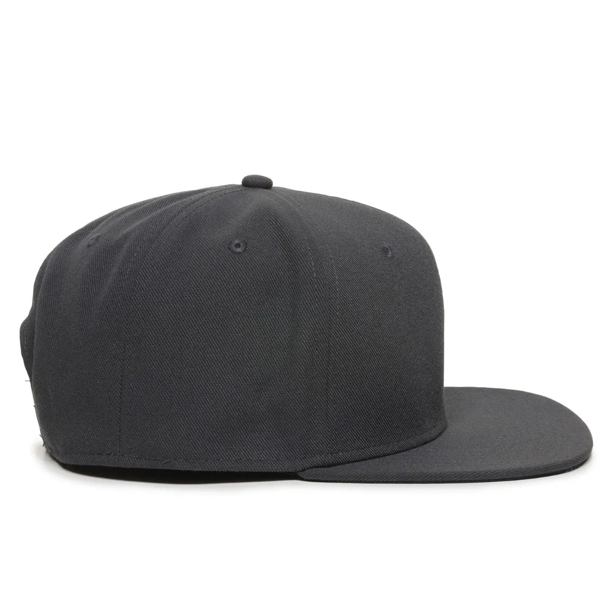 Outdoor Cap REDLBL101 Flat Bill Structured Solid Back Hat Unisex Accessories Hats & Caps