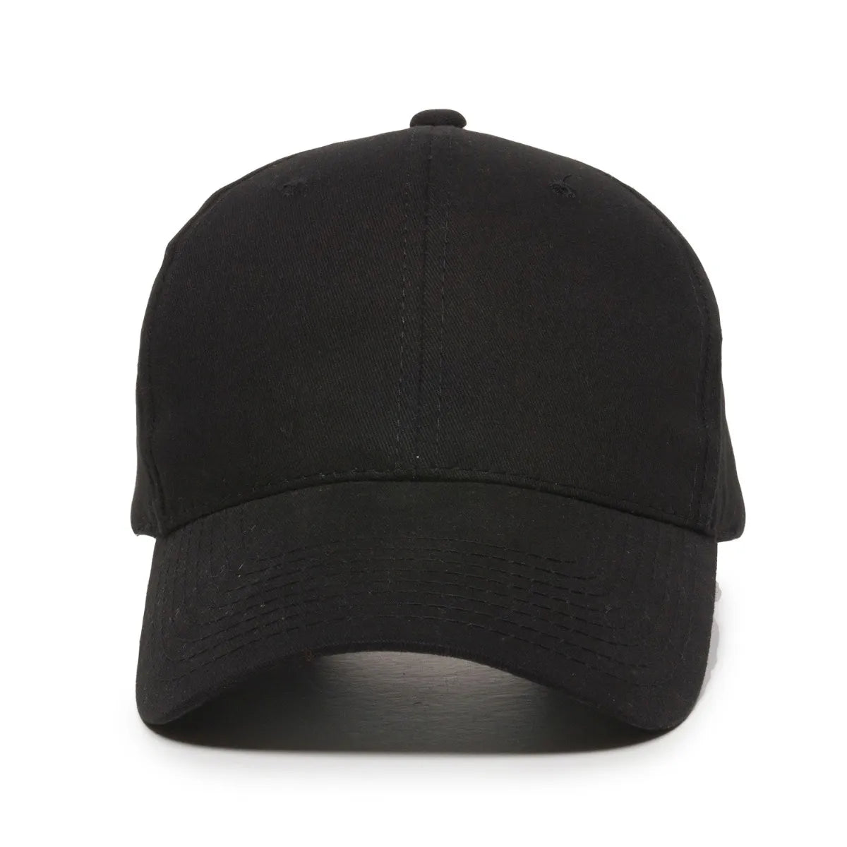 Outdoor Cap BCT-600 Brushed Twill Structured Solid Panel Hat Unisex Accessories Hats & Caps