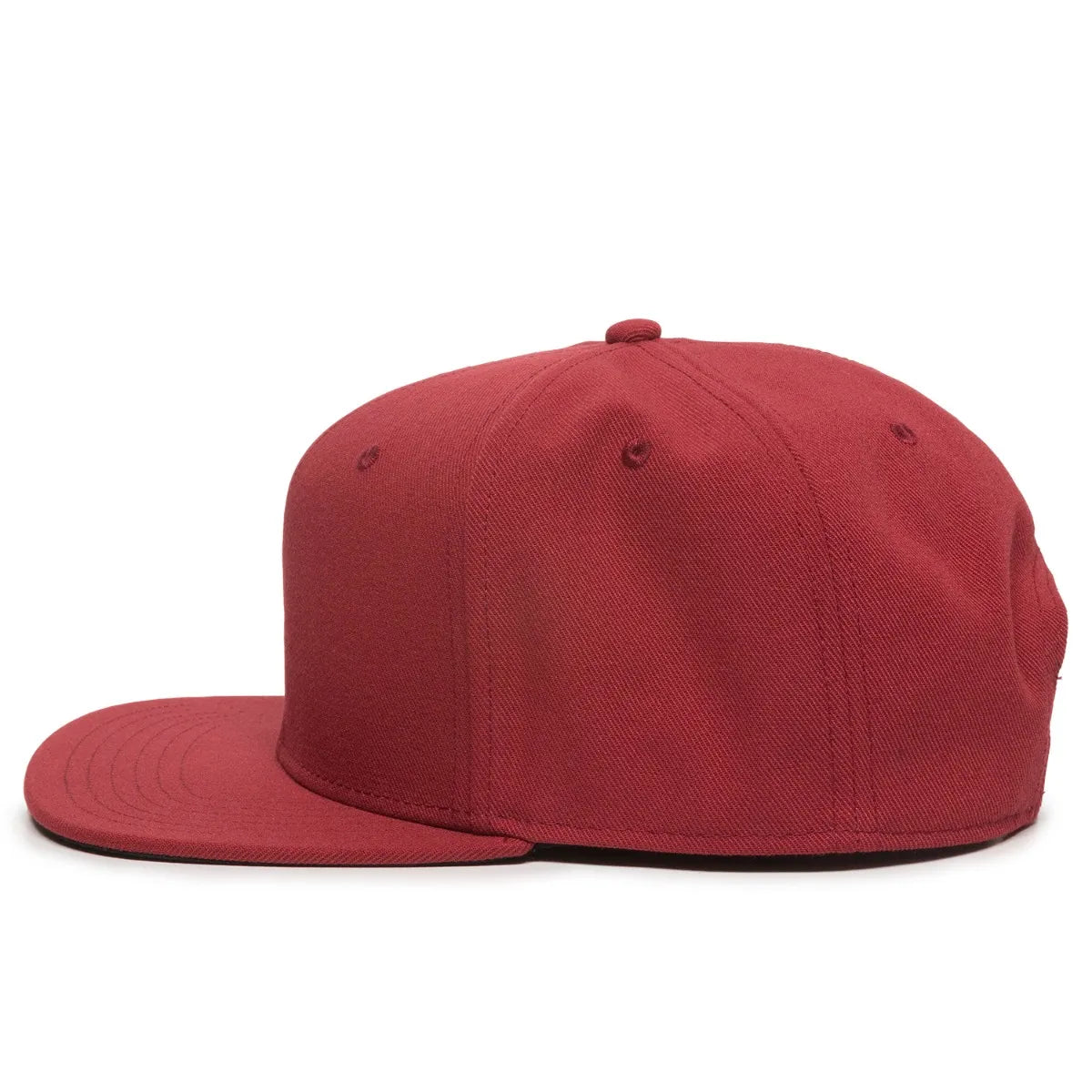 Outdoor Cap REDLBL101 Flat Bill Structured Solid Back Hat Unisex Accessories Hats & Caps