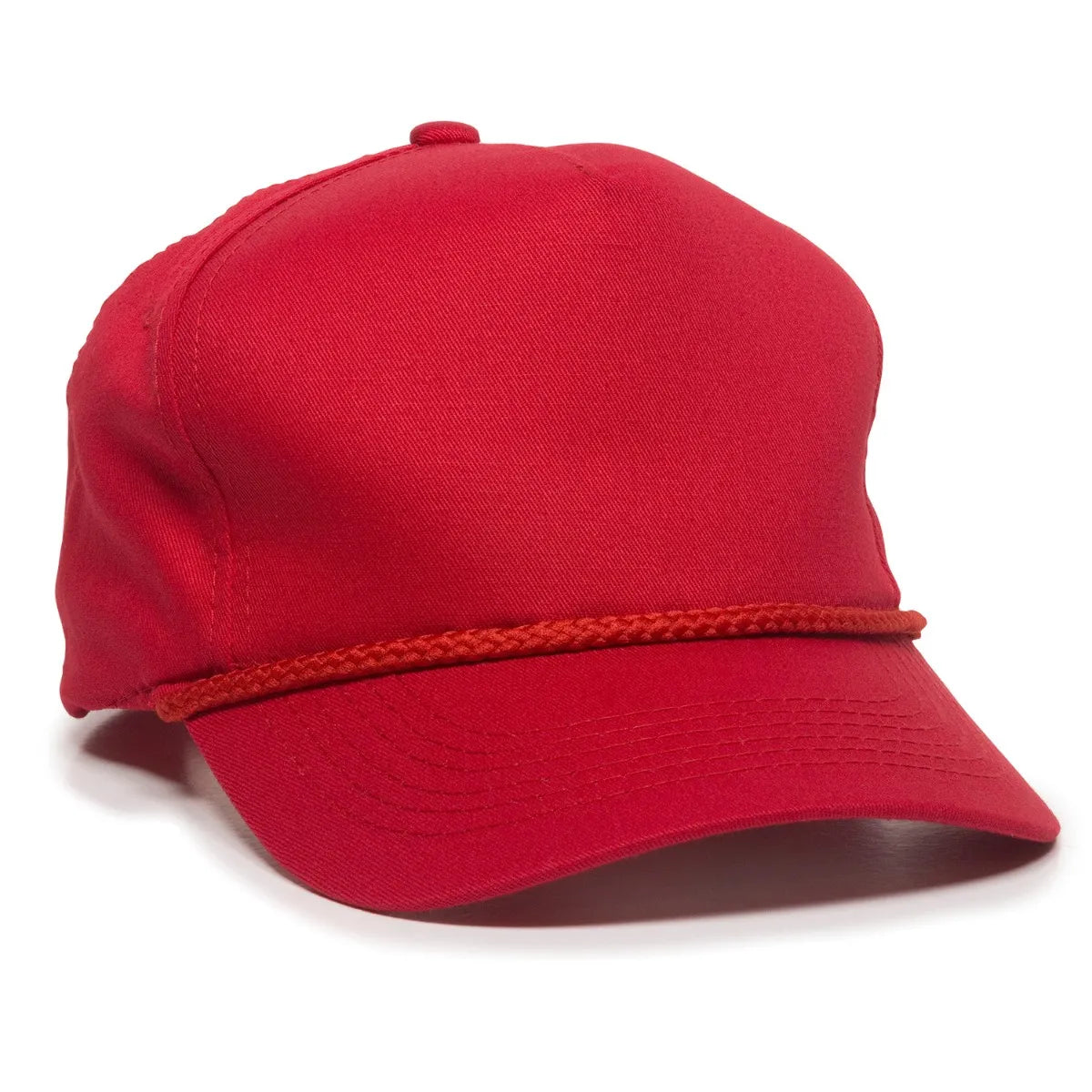 Outdoor Cap GL-555 Corded Visor Structured Solid Back Hat Unisex Accessories Hats & Caps