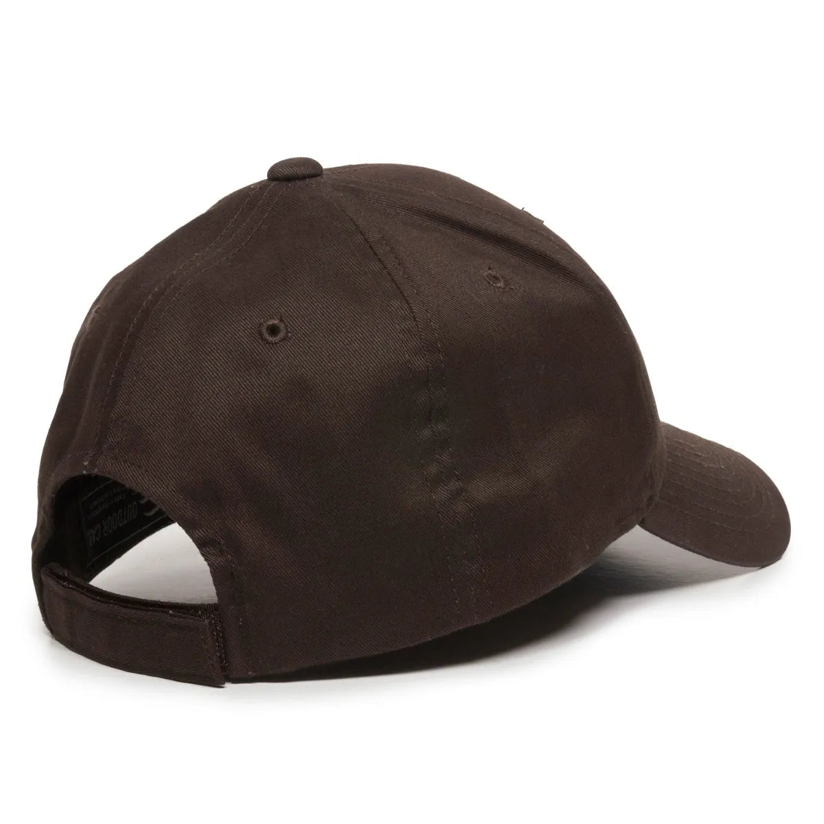 Outdoor Cap BCT-600 Brushed Twill Structured Solid Panel Hat Unisex Accessories Hats & Caps