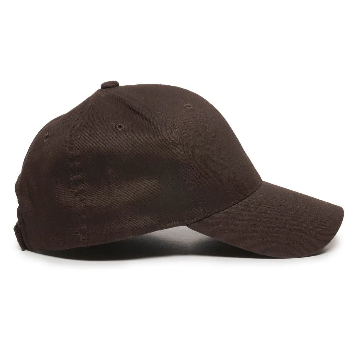 Outdoor Cap BCT-600 Brushed Twill Structured Solid Panel Hat Unisex Accessories Hats & Caps
