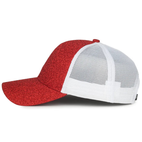 Outdoor Cap OCGLTR Glitter Fabric Structured Trucker Hat Unisex Accessories Hats & Caps