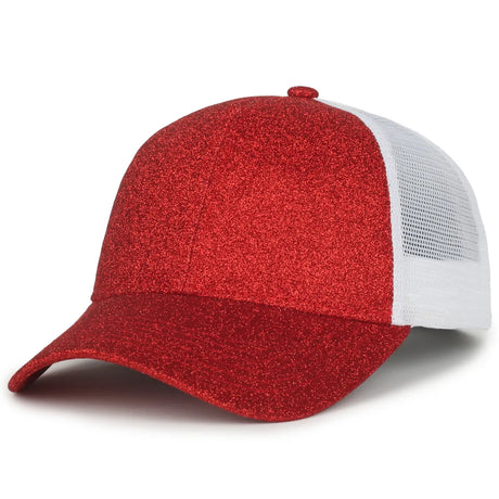 Outdoor Cap OCGLTR Glitter Fabric Structured Trucker Hat Unisex Accessories Hats & Caps