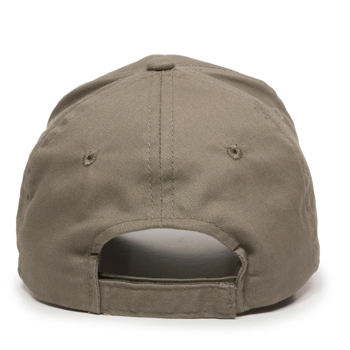 Outdoor Cap BCT-600 Brushed Twill Structured Solid Panel Hat Unisex Accessories Hats & Caps