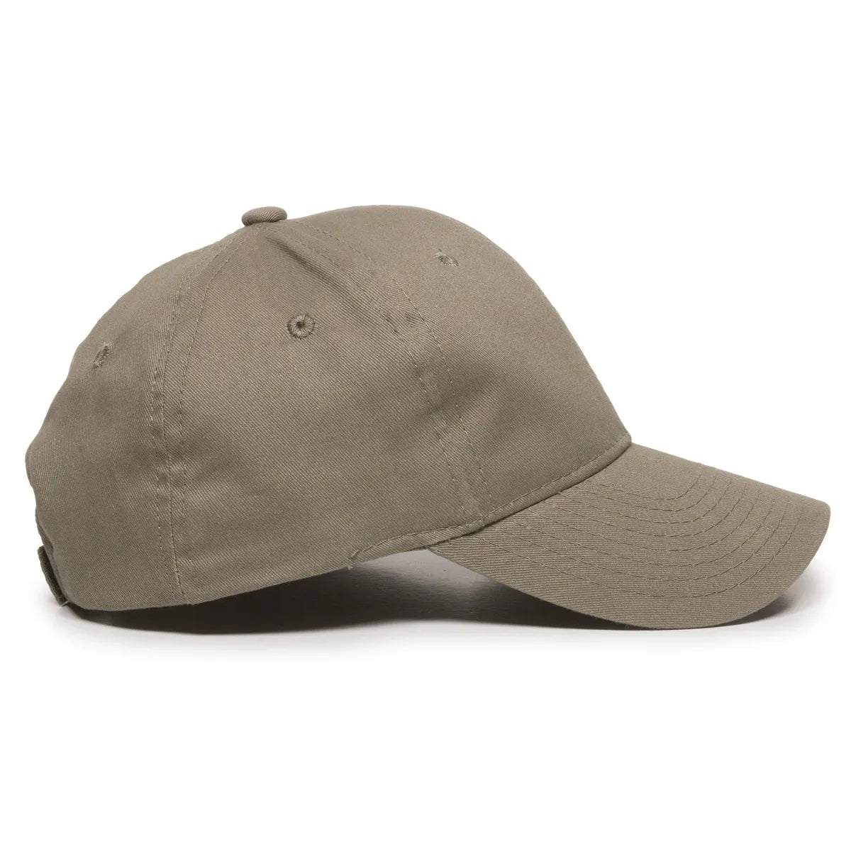 Outdoor Cap BCT-600 Brushed Twill Structured Solid Panel Hat Unisex Accessories Hats & Caps