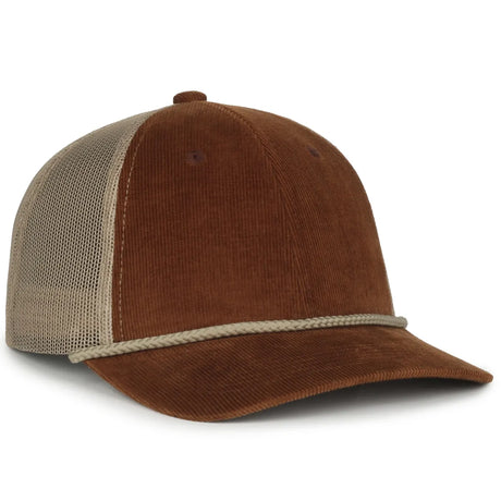 Outdoor Cap OCCORDM Corduroy Structured Trucker Hat Unisex Accessories Hats & Caps