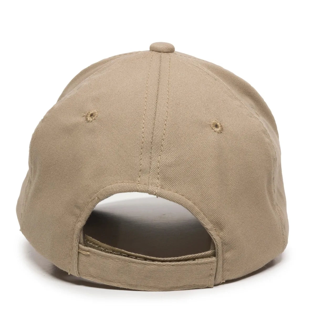 Outdoor Cap BCT-600 Brushed Twill Structured Solid Panel Hat Unisex Accessories Hats & Caps