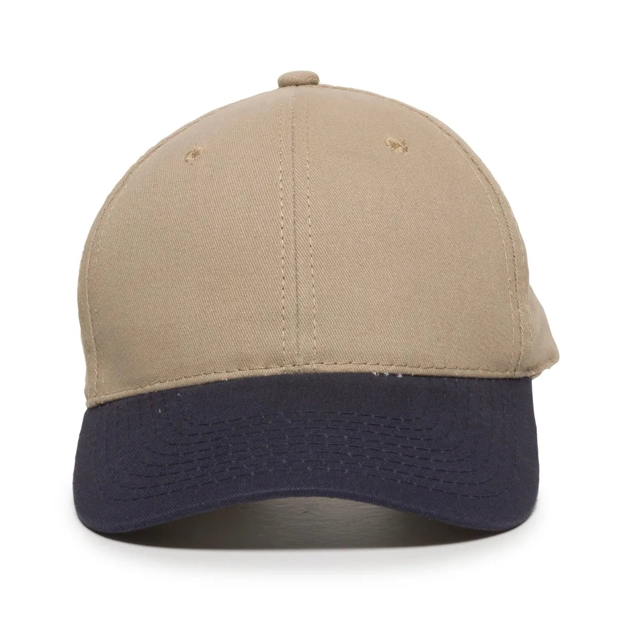 Outdoor Cap BCT-600 Brushed Twill Structured Solid Panel Hat Unisex Accessories Hats & Caps