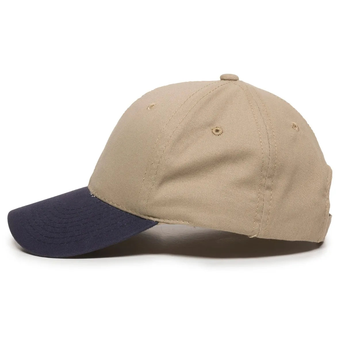 Outdoor Cap BCT-600 Brushed Twill Structured Solid Panel Hat Unisex Accessories Hats & Caps