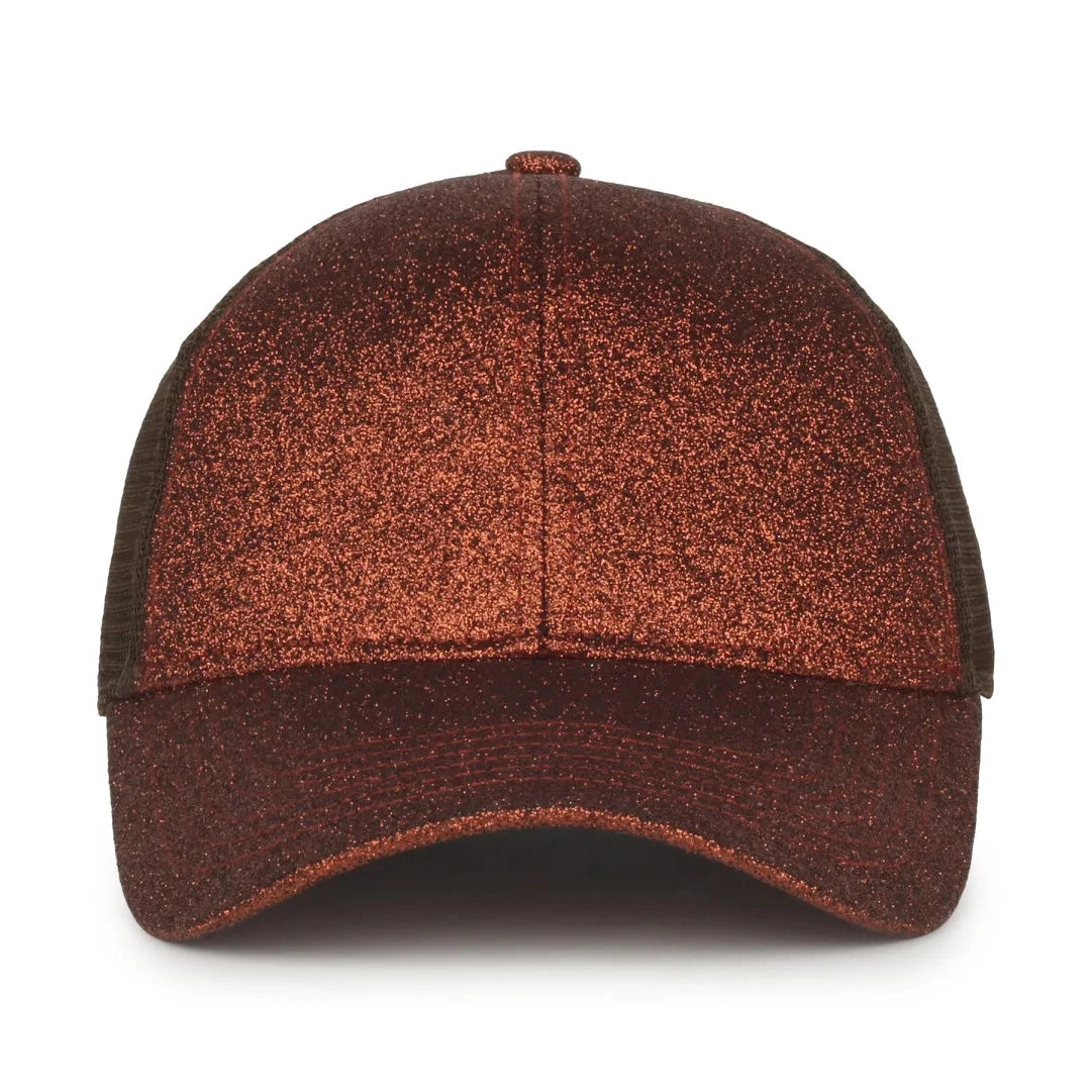 Outdoor Cap Ladies Glitter OCGLTR Structured Trucker Hat-2