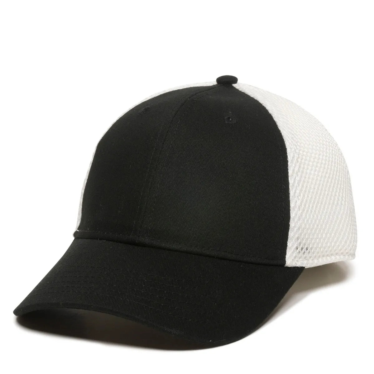 Outdoor Cap SWM-600 Cotton Twill Structured Trucker Hat Unisex Accessories Hats & Caps