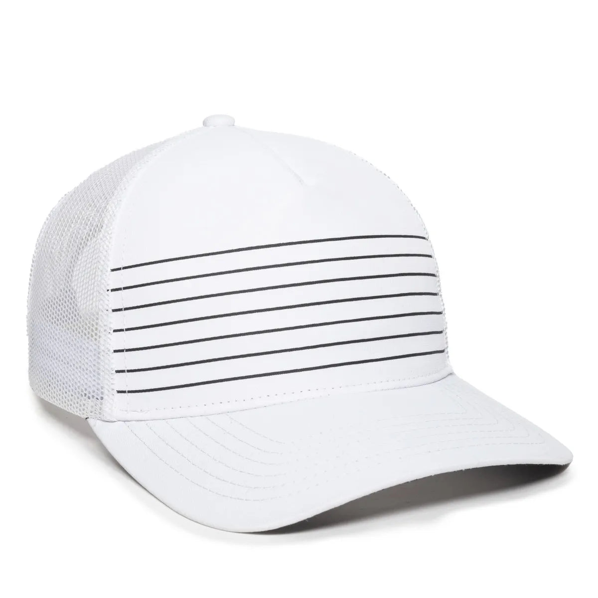 Outdoor Cap OC503M Moisture Wicking Structured Trucker Hat Unisex Accessories Hats & Caps