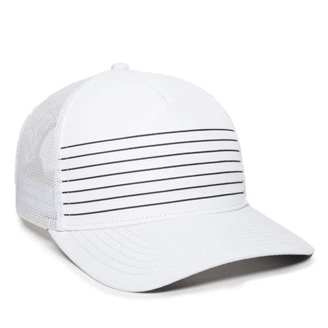 Outdoor Cap OC503M Moisture Wicking Structured Trucker Hat Unisex Accessories Hats & Caps