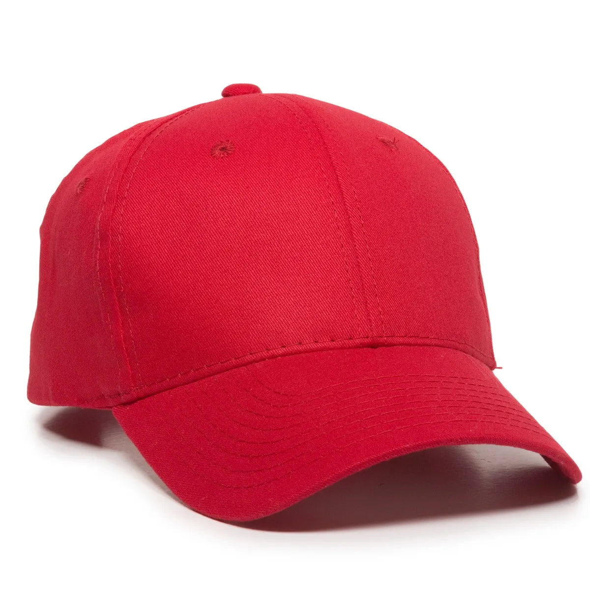 Outdoor Cap BCT-600 Brushed Twill Structured Solid Panel Hat Unisex Accessories Hats & Caps