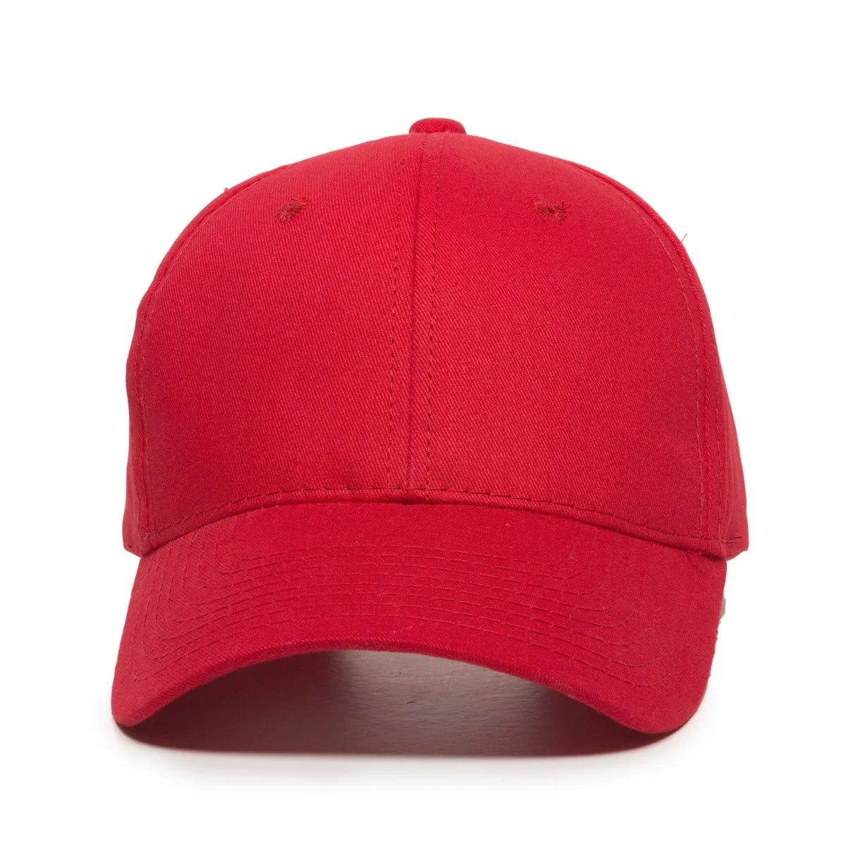 Outdoor Cap BCT-600 Brushed Twill Structured Solid Panel Hat Unisex Accessories Hats & Caps