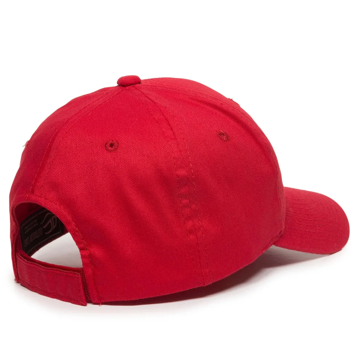 Outdoor Cap BCT-600 Brushed Twill Structured Solid Panel Hat Unisex Accessories Hats & Caps