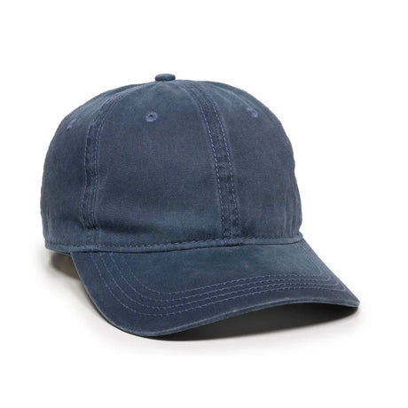 Outdoor Cap PDT-750 Enzyme Washed Unstructured Solid Back Hat Unisex Accessories Hats & Caps