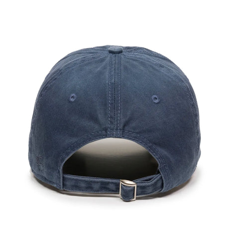 Outdoor Cap PDT-750 Enzyme Washed Unstructured Solid Back Hat Unisex Accessories Hats & Caps