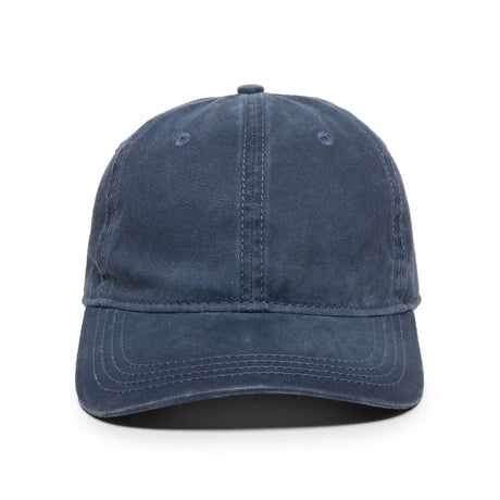 Outdoor Cap PDT-750 Enzyme Washed Unstructured Solid Back Hat Unisex Accessories Hats & Caps