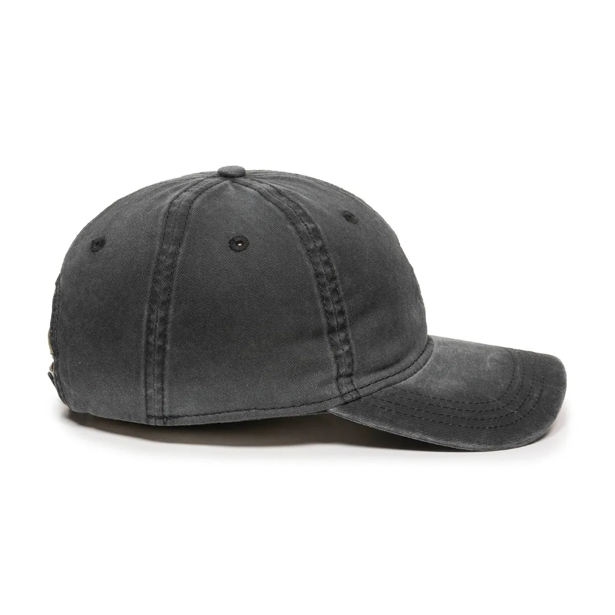 Outdoor Cap PDT-750 Enzyme Washed Unstructured Solid Back Hat Unisex Accessories Hats & Caps