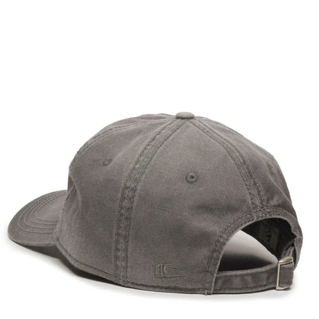 Outdoor Cap PDT-750 Enzyme Washed Unstructured Solid Back Hat Unisex Accessories Hats & Caps